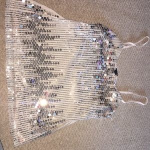 Brand new sequin tank